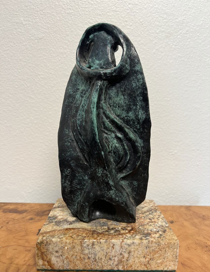 Large Modern Bronze Sculpture - Archipenko (1 of 4)