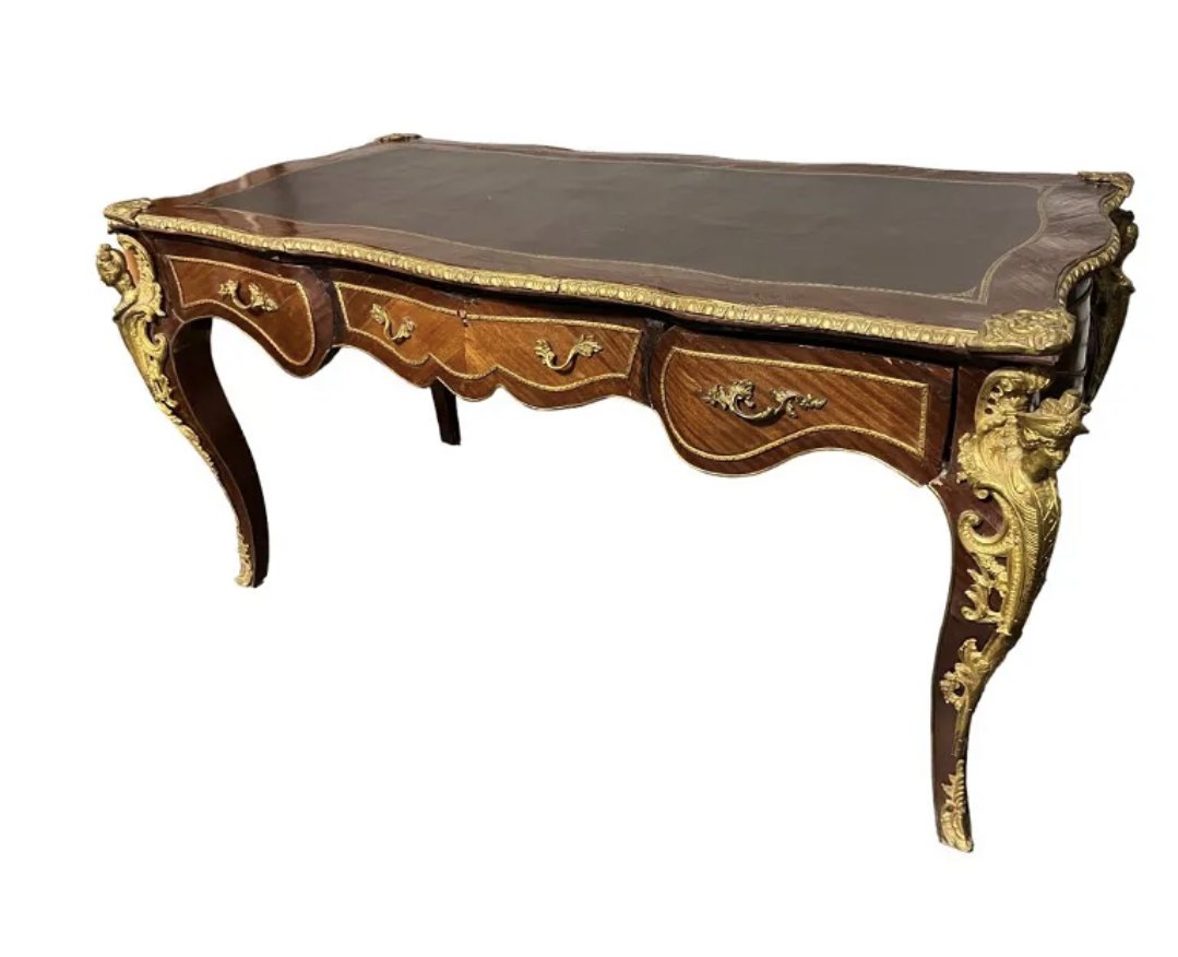 French Louis XV Style Desk (1 of 5)