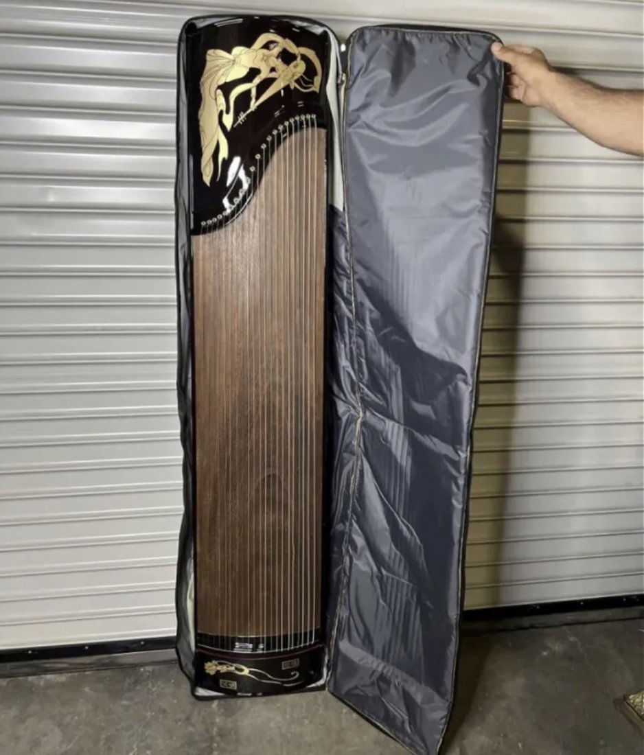 Vintage Chinese Zither Harp (1 of 3)