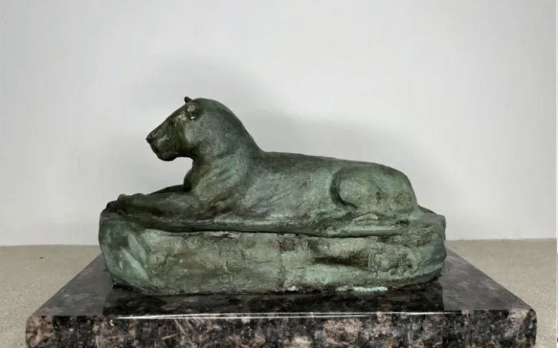 Tiger Bronze Sculpture -Barry (1 of 3)
