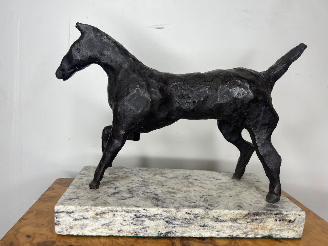 Edgar Degas Horse Bronze Sculpture (1 of 3)