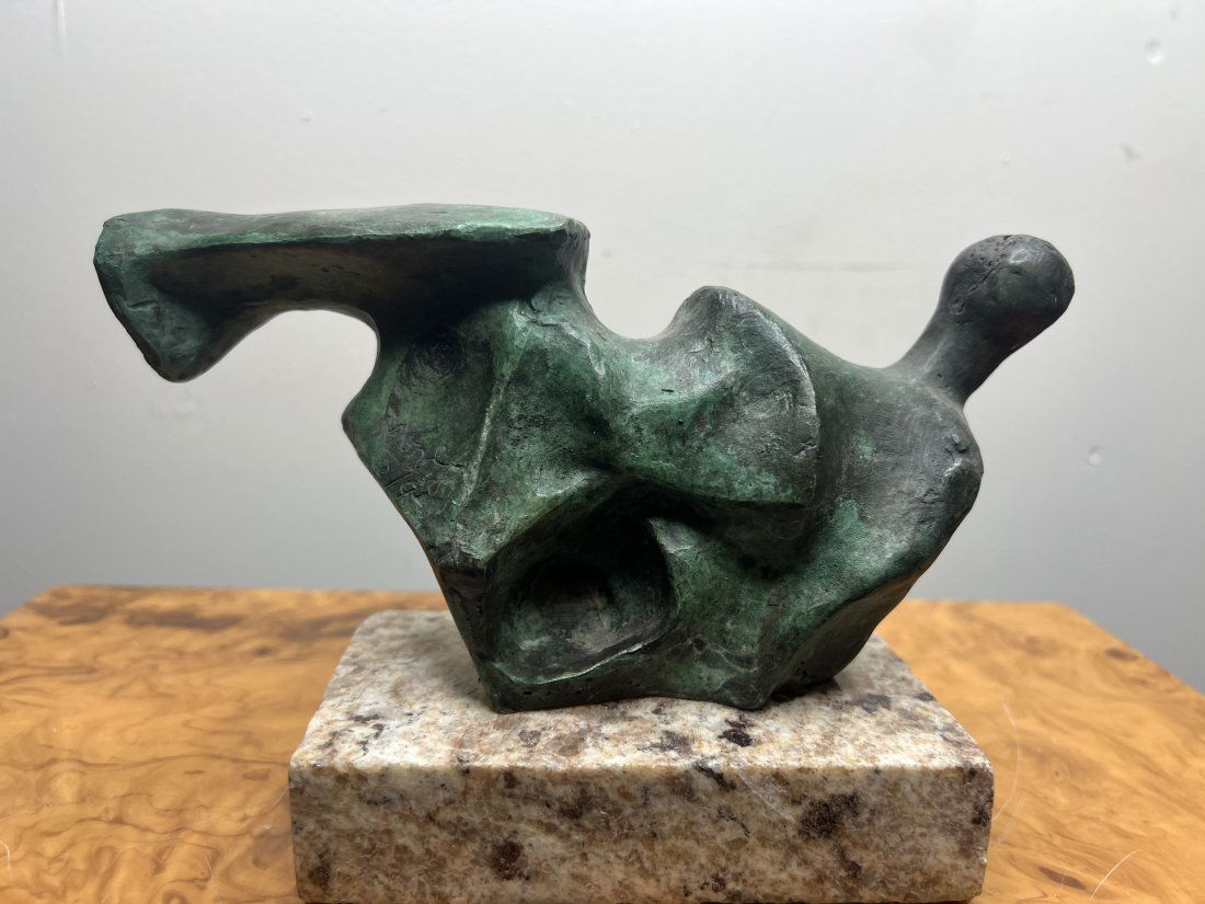 Henry Moore Modern Bronze Sculpture (1 of 3)