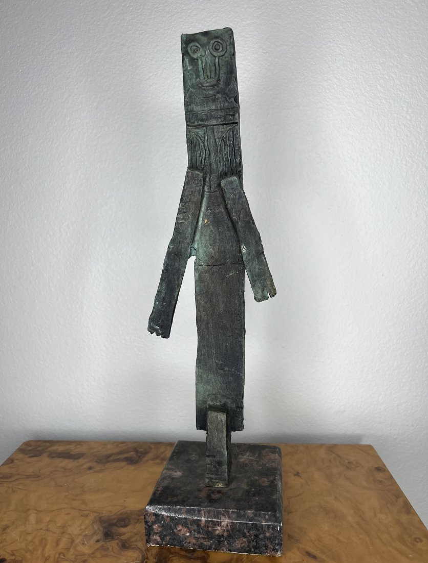 Picasso Abstract Bronze Sculpture (1 of 3)