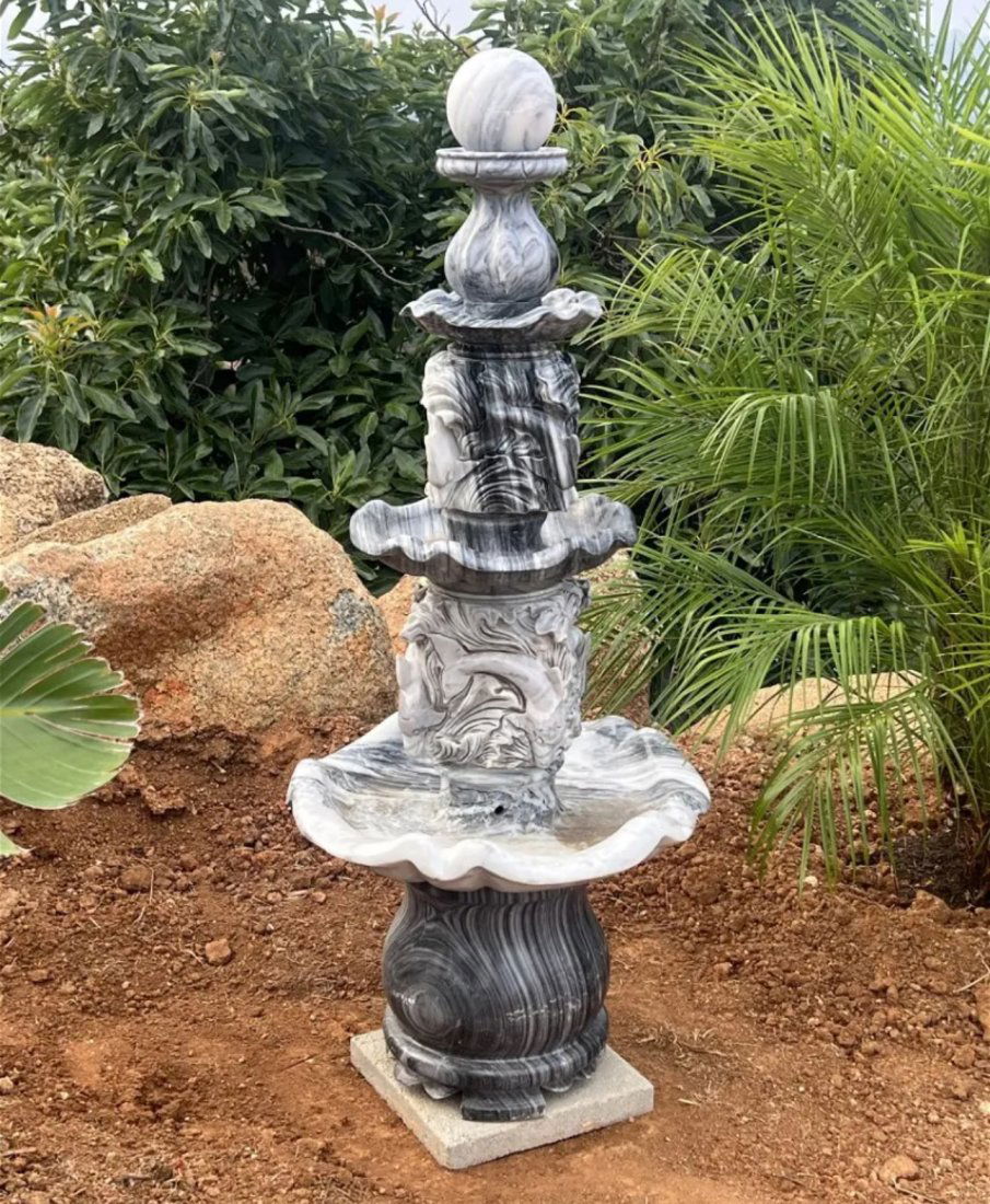 Large Marble Fountain (1 of 2)