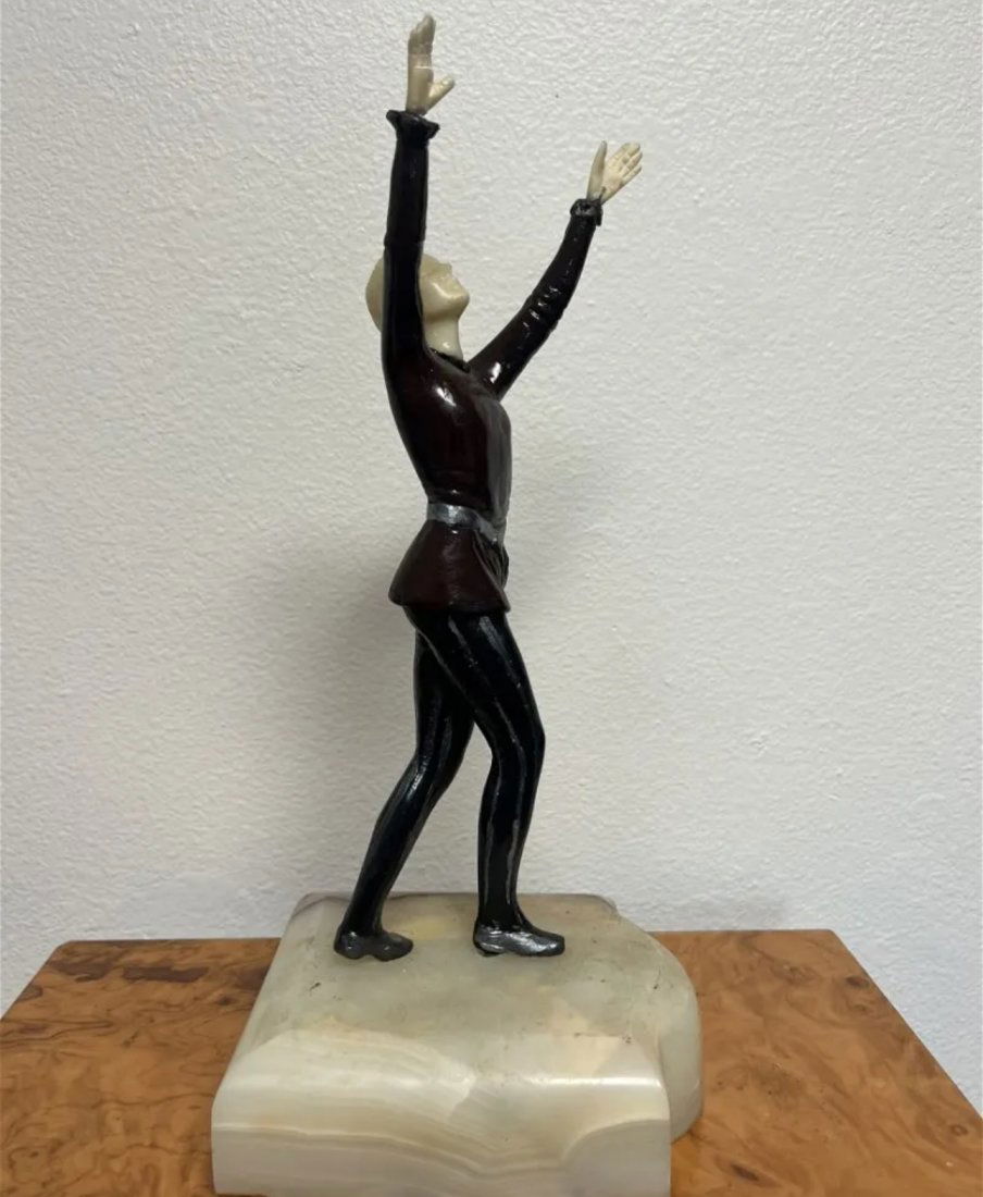 Art Deco Dancer Bronze Sculpture (1 of 2)