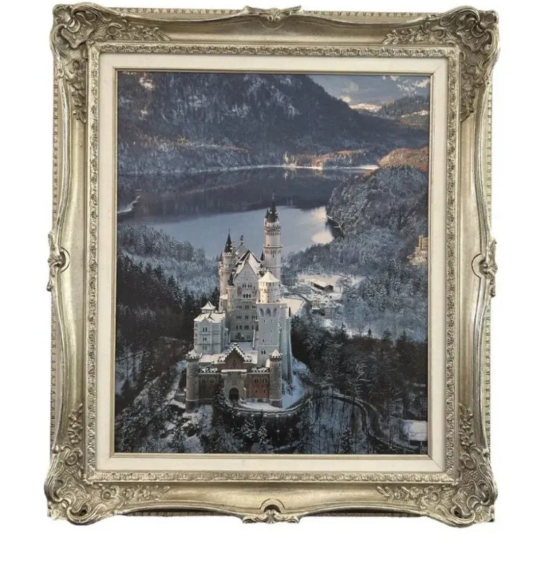 Neuschwanstein Castle Framed Lithograph (1 of 2)