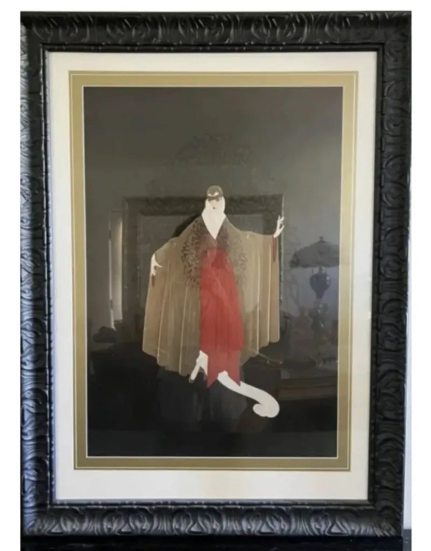 Erte Place de L Opera Lithograph (1 of 3)
