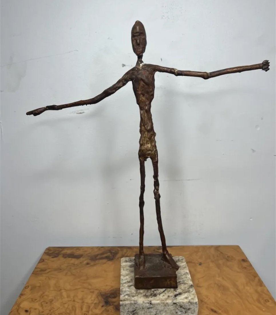 Alberto Giacometti Modern Bronze Sculpture (1 of 3)