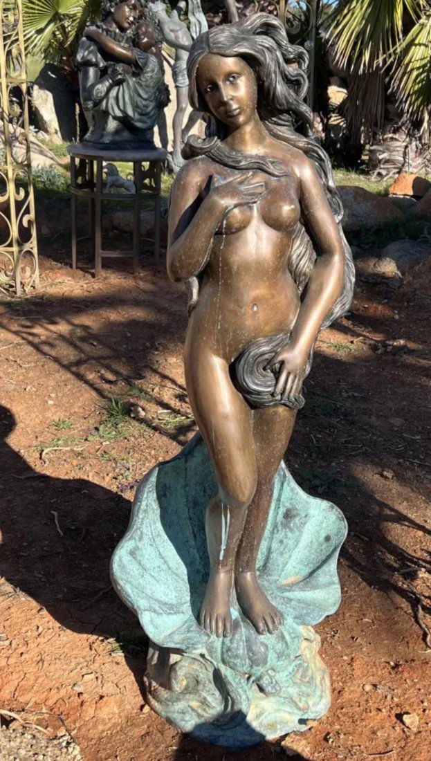Large Venus Bronze Sculpture Fountain (1 of 2)