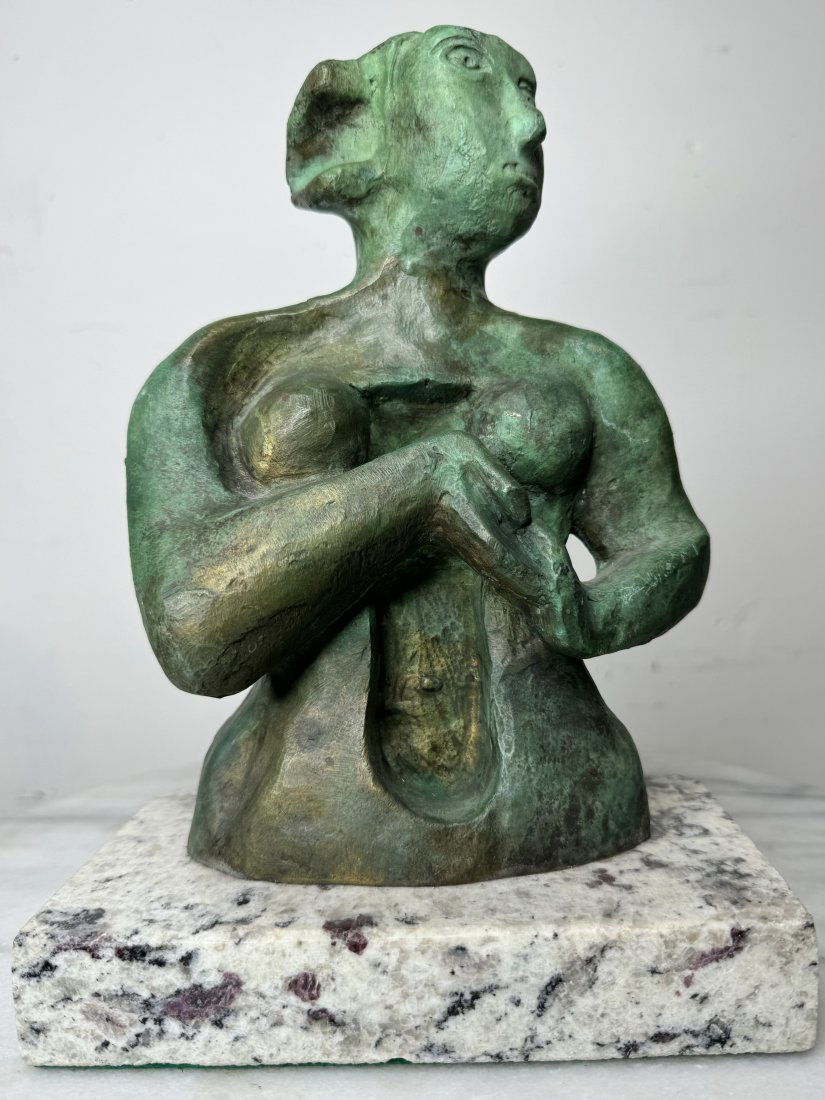 Henry Moore Modern Bronze Sculpture (1 of 3)