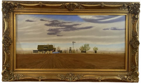 Western Landscape Oil Painting by Walt Johnston