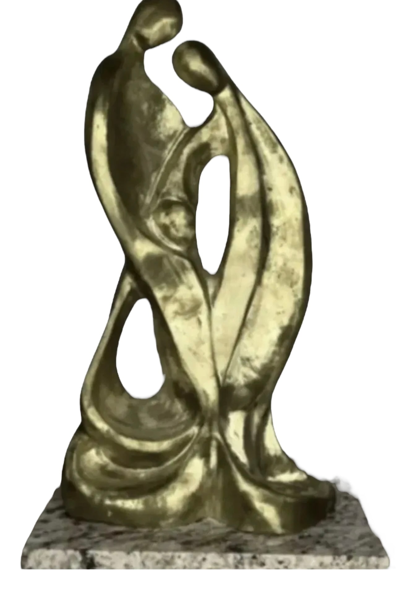 Large Bronze Sculpture Family Magnificent JACQUES LIPCHITZ: Measurements: 20 in x 12 in x 8 in