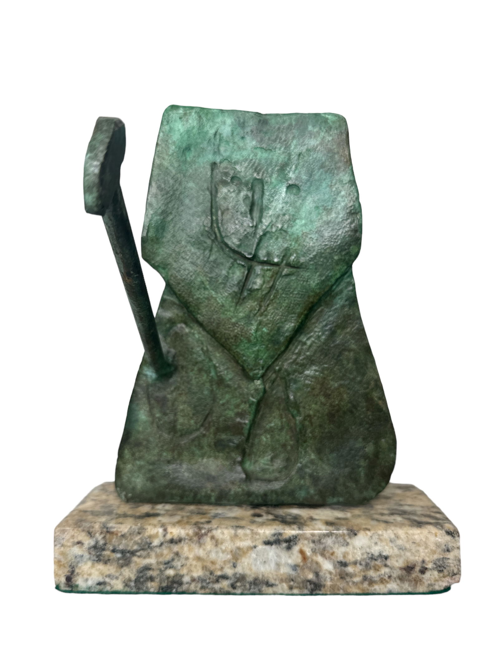 J. Miro Modern Bronze Sculpture (1 of 3)