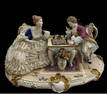 LARGE UNTERWEISSBACH GERMANY PORCELAIN Figurine