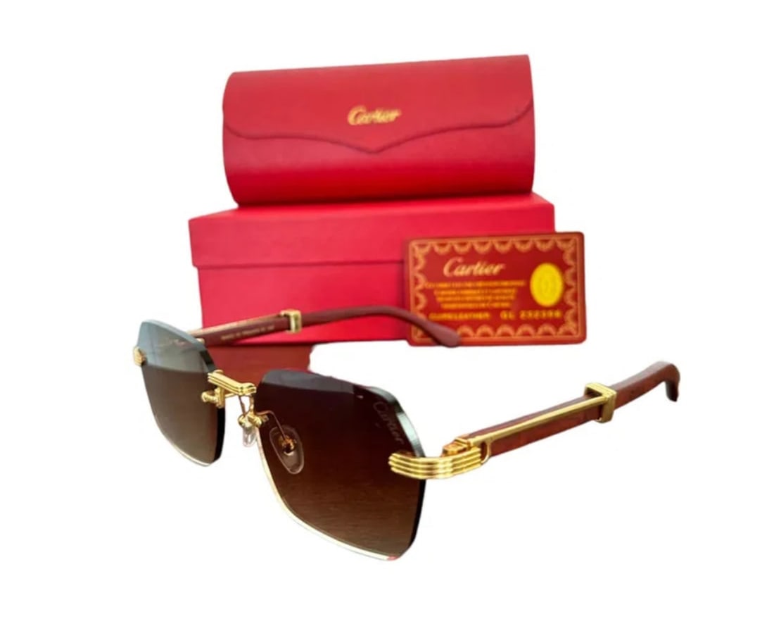 Sunglasses Cartier CT0362S C1 0: Includes box and case