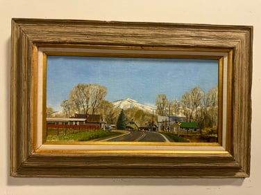 Landscape Road Oil Painting by Garrion
