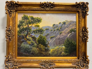 Landscape Oil Painting by Leona Turner