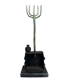 J. Miro Large Bronze Sculpture