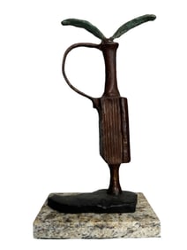 Picasso Abstract Large Bronze Sculpture