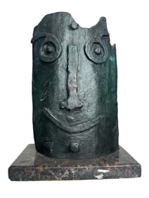 Picasso Abstract Large Bronze Sculpture