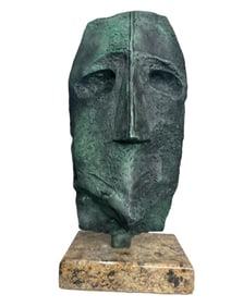 Picasso Abstract Large Bronze Sculpture