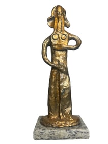 Picasso Abstract Large Bronze Sculpture