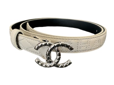 Chanel Leather Belt
