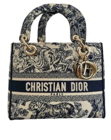 Dior LADY D-LITE CLOTH HANDBAG
