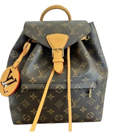 Louis Vuitton Leather Backpack