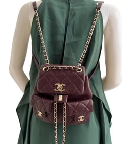 Chanel Leather Backpack