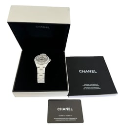 Chanel J12 White Ceramic Watch