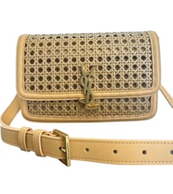 YSL Saint Laurent Solferino Cane Work Crossbody Bag
