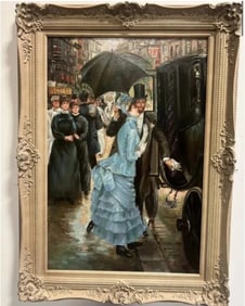 The Bridesmen On Canvas  by Gallop