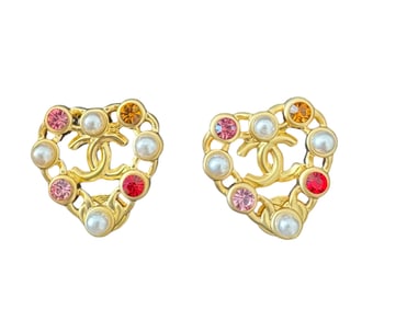 Chanel Heart Earrigns