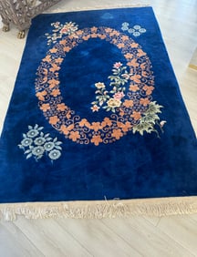 Large Chinese Art Deco Rug