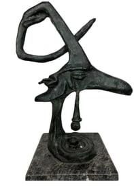 Large Modern Bronze Sculpture -Salvador Dali