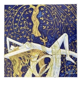 Ting Shao Kuang Art Serigraph Tree of life