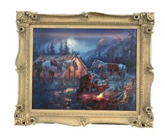 Hulan Fleming- Native Night Canvas
