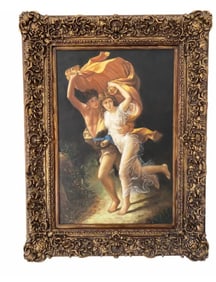 The Storm Painting Romantic On Canvas