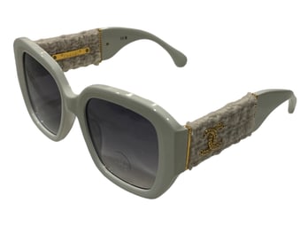 Chanel White  Sunglasses