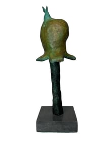 J. Miro Modern Bronze Sculpture