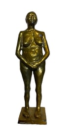 Nude Woman Bronze Sculpture