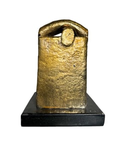 Modern Bronze Sculpture Unidentified Artist