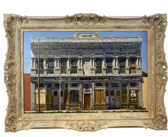 The Rawlins Building by Garriott - Oil on Panel