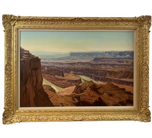 Dead Horse Point State Park Landscape Oil Painting by Maurice Green