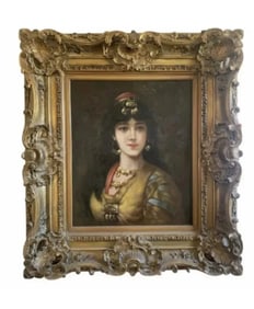 Gypsy Girl Oil on Canvas