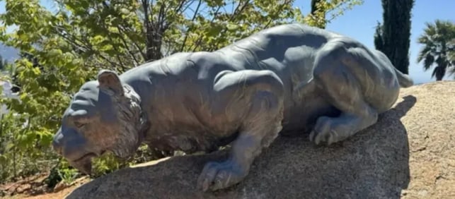 Life Size Bronze Tiger Bronze Sculpture