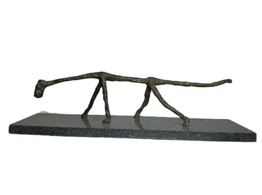 Alberto Giacometti Modern Bronze Sculpture