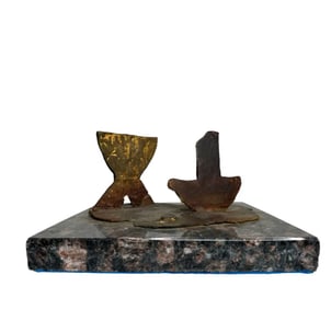 Modern Bronze Sculpture Unidentified Artist