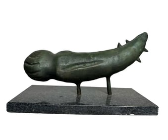Alberto Giacometti Modern Bronze Sculpture